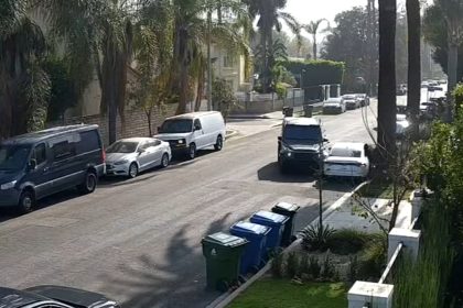 Los Angeles mother rams Mercedes-Benz into would-be burglars’ getaway car