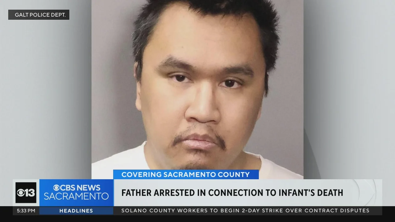 Galt Father Arrested for Murder, Child Abuse Following Infant Daughter’s Death